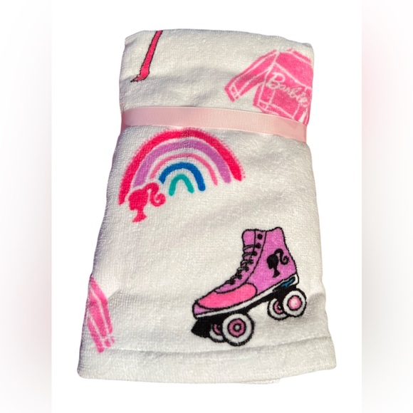 Skinny Dip NWT Barbie License Plate Pink Crossbody Hand Towels Thermal Tumbler - Picture 9 of 16